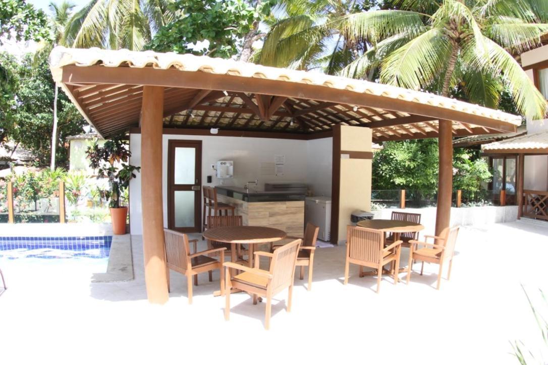 Apt na Praia do Forte em Condomínio frente mar! Exterior foto