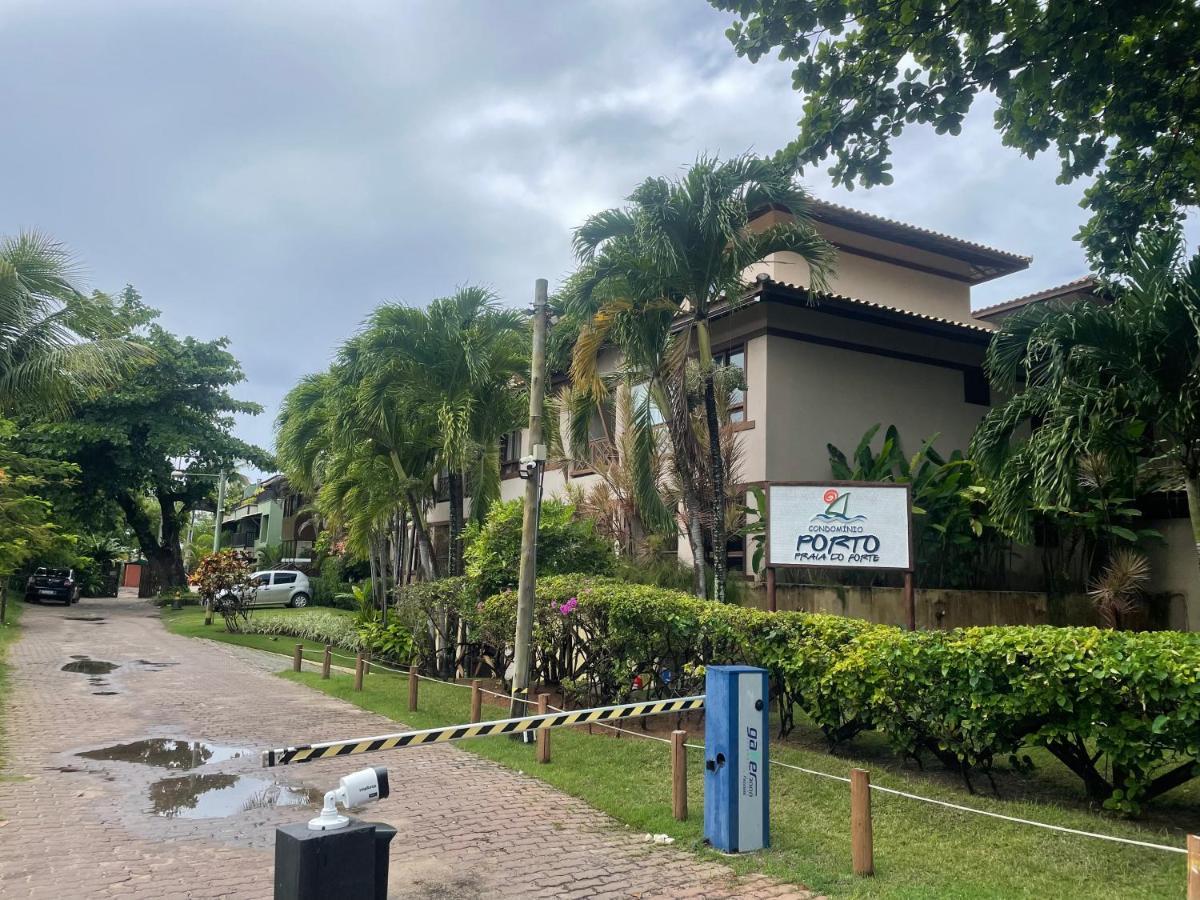 Apt na Praia do Forte em Condomínio frente mar! Exterior foto